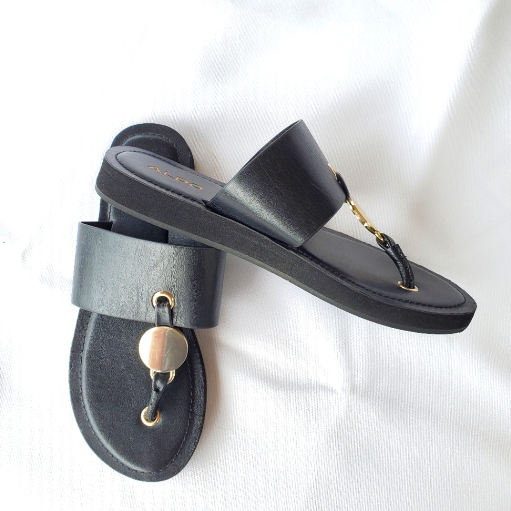 ALDO, Yilania Coin thong Slide Sandal